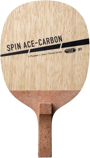 Victoras 300022 Spin ACE-Carbon Table Tennis Racket for Attacks, Reverse Type