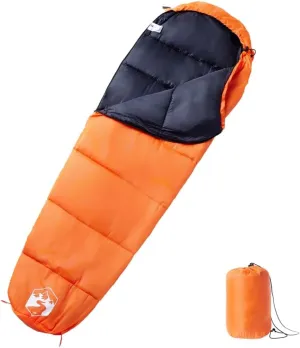 vidaXL Mummy Sleeping Bag for Adults Camping 3 Seasons