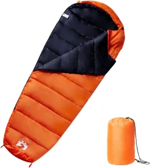 vidaXL Mummy Sleeping Bag for Adults Camping 3 Seasons