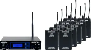 VocoPro, 16 Audio Broadcast System, USB, Black, 16.00 x 9.00 x 17.00 (SILENTPASEMINAR)