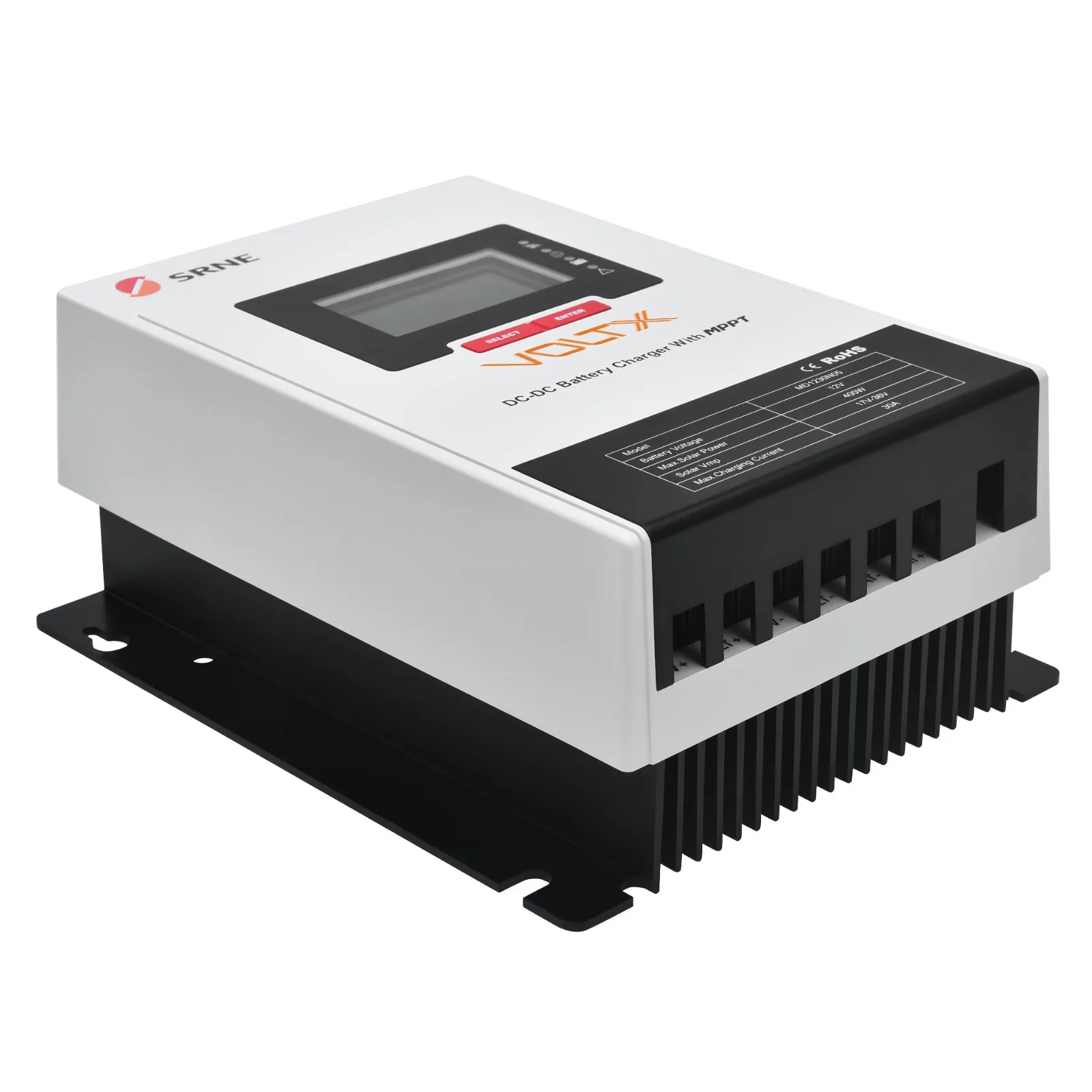 VoltX SRNE 12V 30A MPPT Battery Charger with Bluetooth