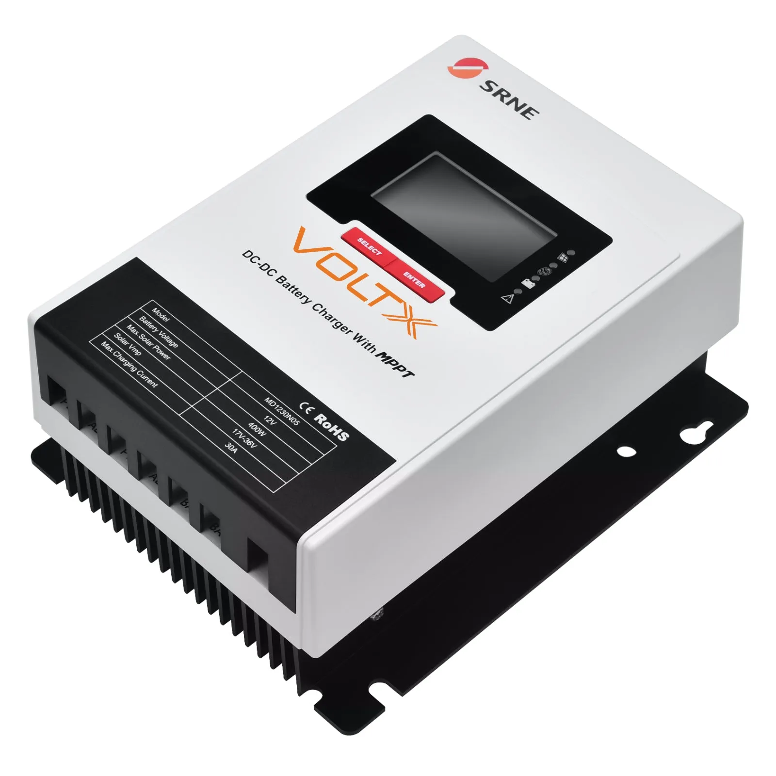 VoltX SRNE 12V 30A MPPT Battery Charger with Bluetooth