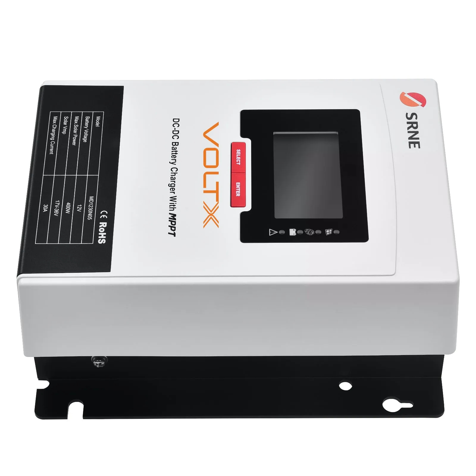 VoltX SRNE 12V 30A MPPT Battery Charger with Bluetooth