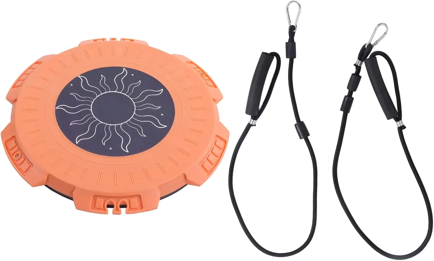 Waist Twisting Disc, TwistPro Waist Twisting Disc with Pull Rope - Dynamic Aerobic Exercise Board for Home & Office Fitness