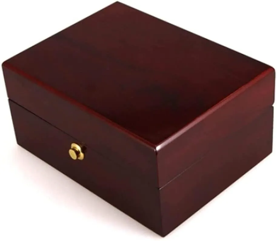 Watch Case Watch Roll Solid Wood Jewelry Box Watch Box Jade Bracelet Watch Storage Box, Vintage Jewelry Storage Box with Lock Watch Box Watch Winder