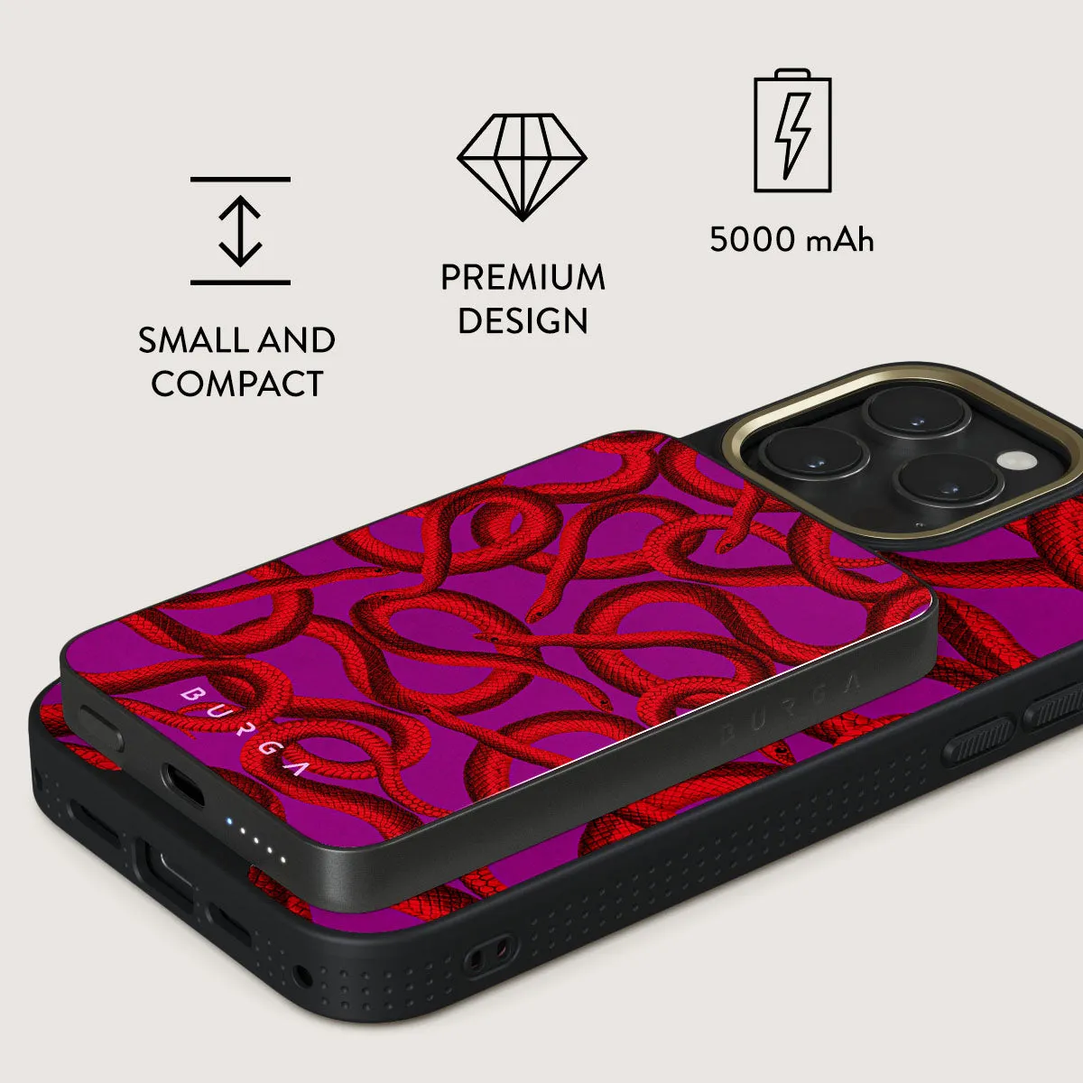 Watch Out - Magnetic Power Bank