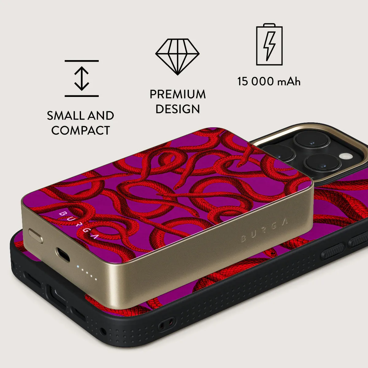 Watch Out - Magnetic Power Bank