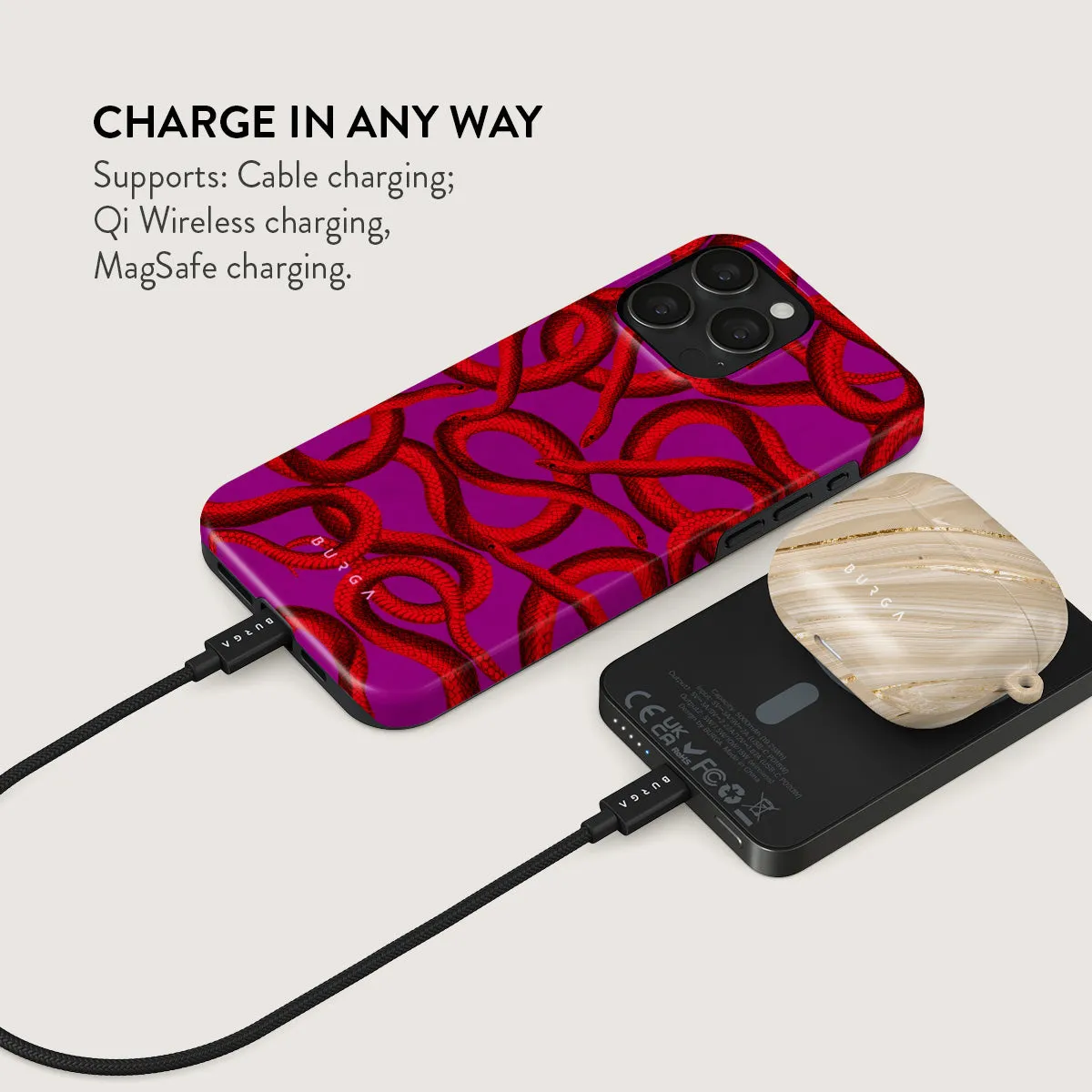 Watch Out - Magnetic Power Bank