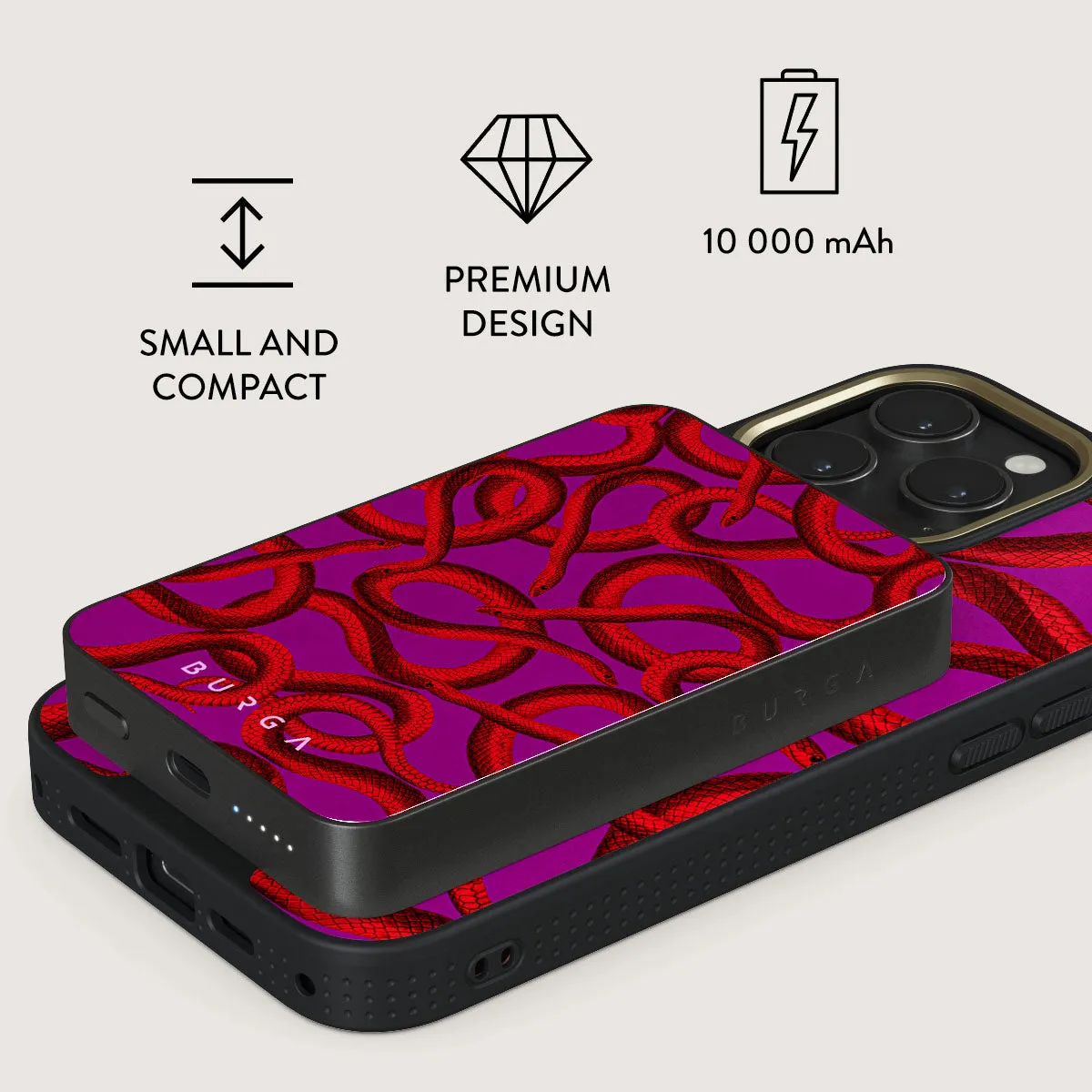 Watch Out - Magnetic Power Bank