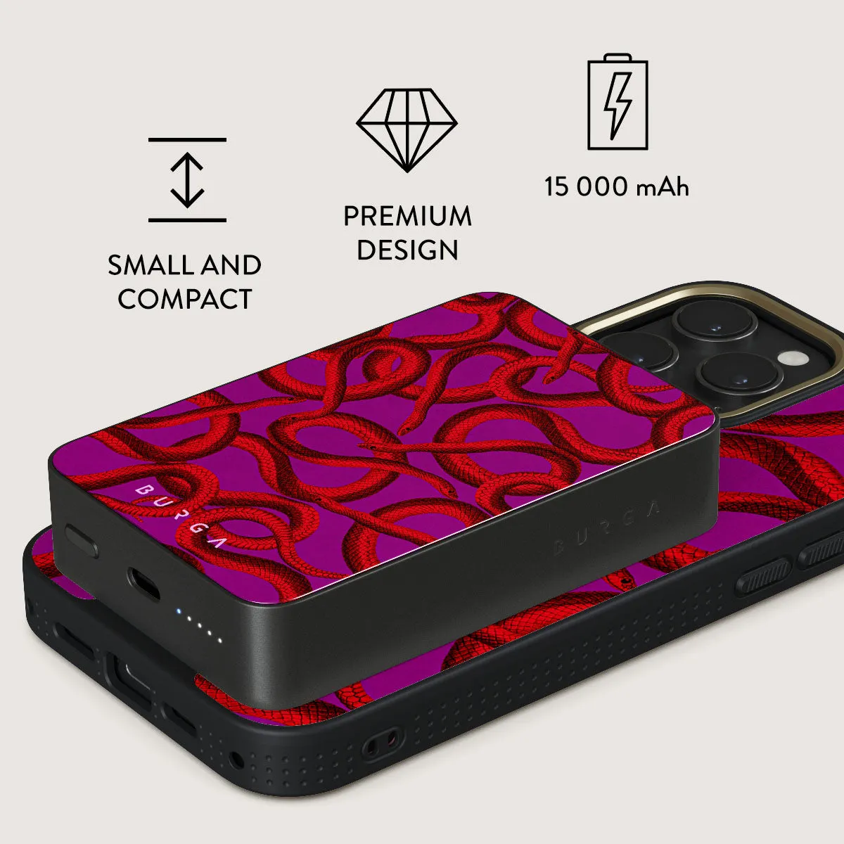 Watch Out - Magnetic Power Bank