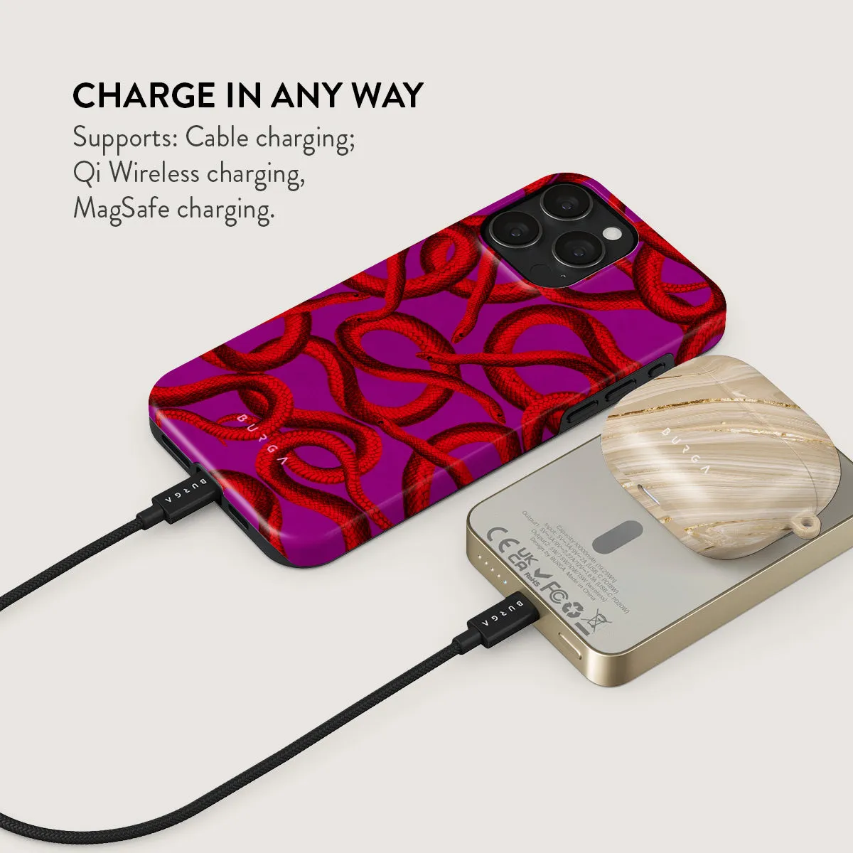 Watch Out - Magnetic Power Bank