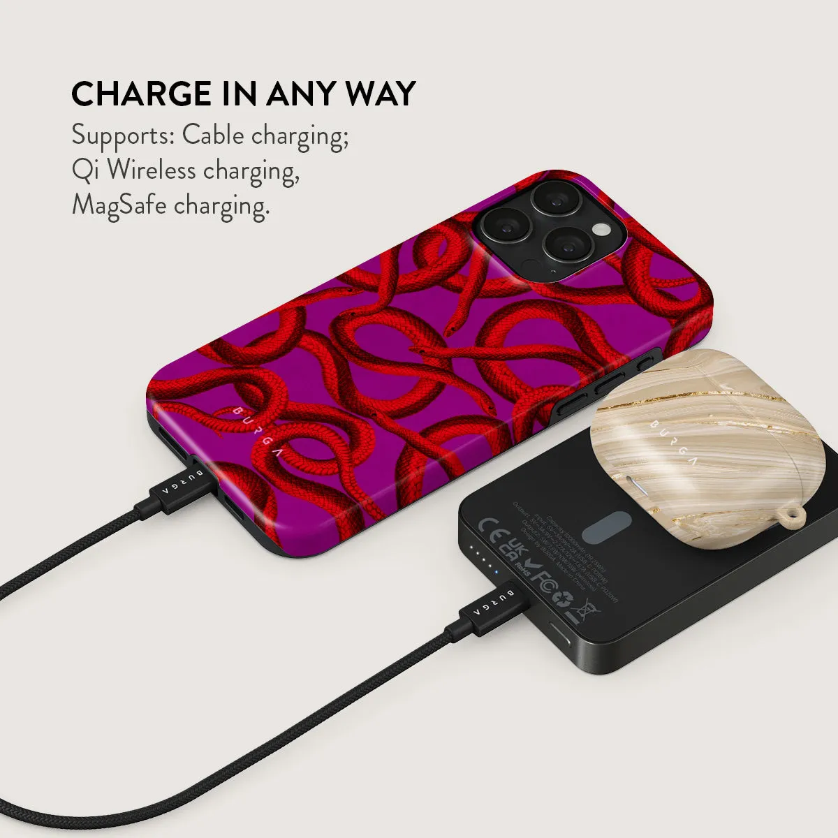 Watch Out - Magnetic Power Bank