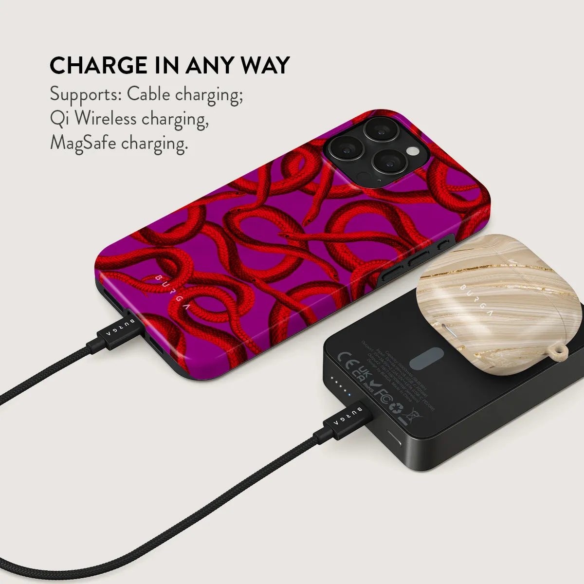 Watch Out - Magnetic Power Bank