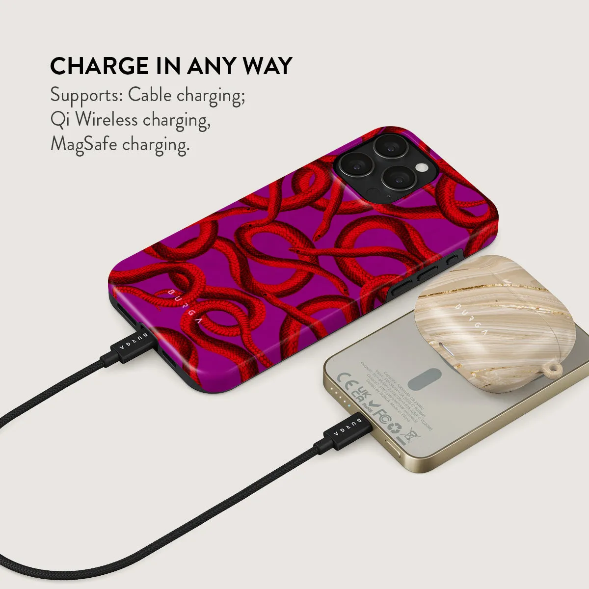 Watch Out - Magnetic Power Bank