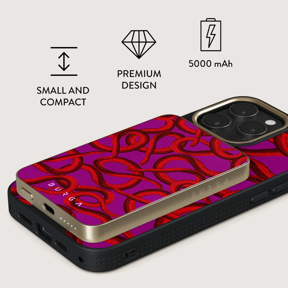 Watch Out - Magnetic Power Bank