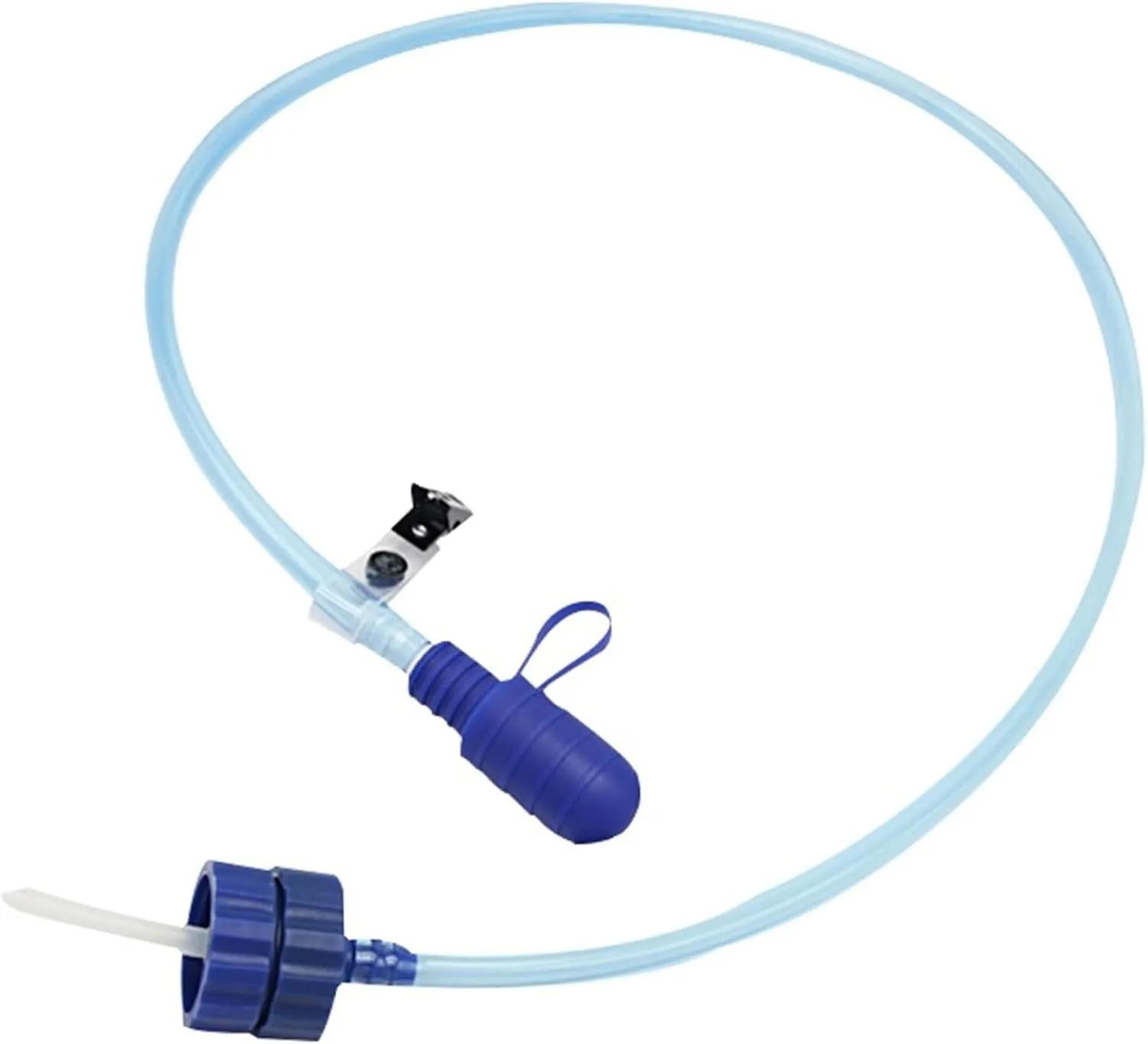 Water Bottle Straw,Cycling Water Bottle Drink Tube, PE Water Bottle Straw with Double Adapter Hydration Straw Water Bottle Drink Tube Hose for Cycling Trekking Fishing Boating Camping