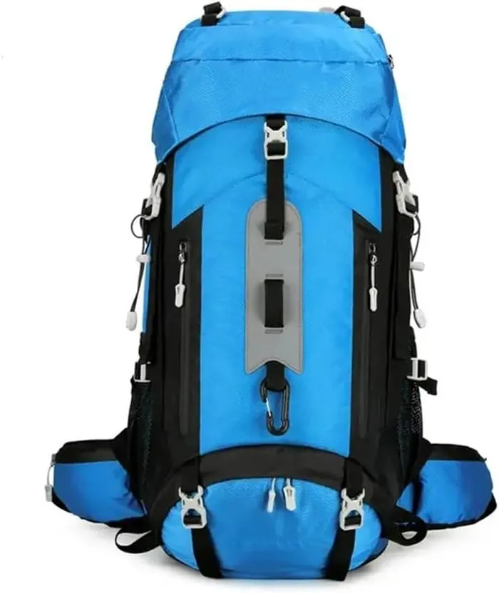 Waterproof Backpacking Mountaineering Backpack 60L Hiking Backpack Large Capacity Camping Backpack