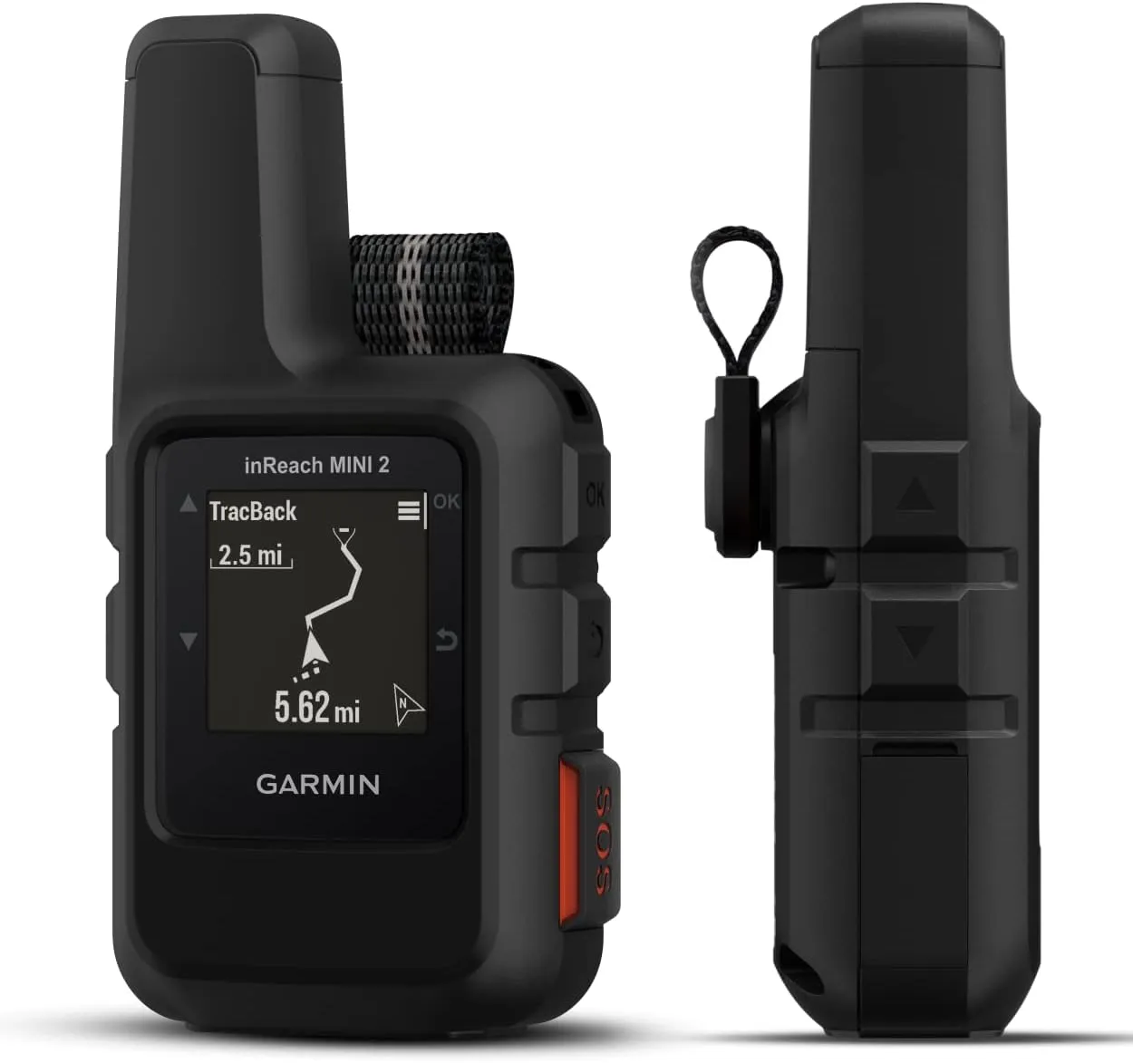 Wearable4U - Garmin inReach Mini 2 Satellite Communicator (Black) with Power Pack Bundle