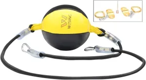Wesing Double End Striking Bag Leather Boxing Speed Ball Bag