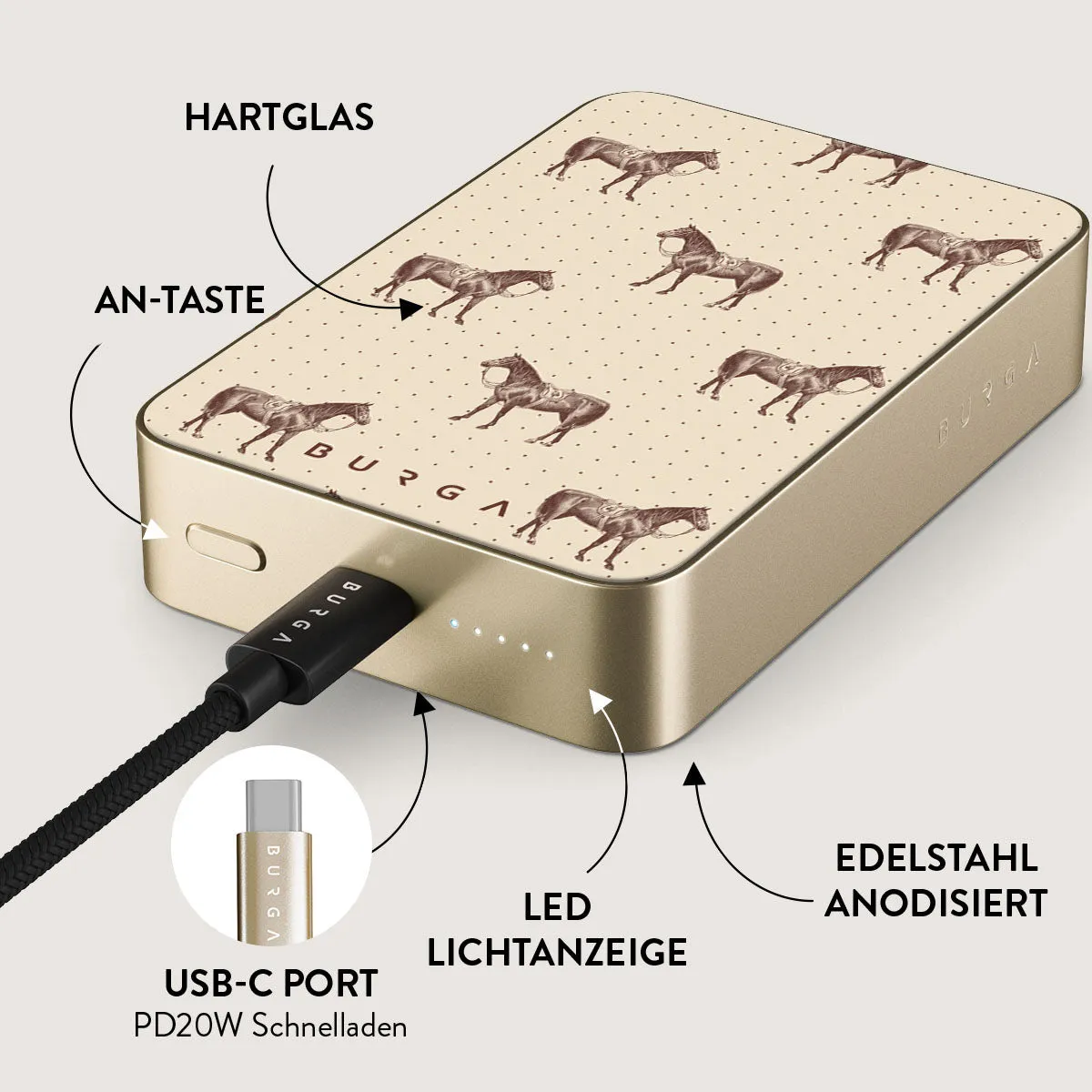 Wild West - Magnetic Powerbank