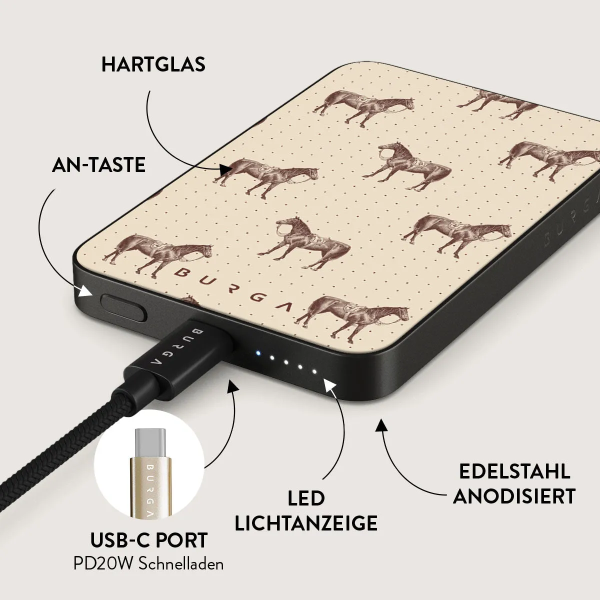 Wild West - Magnetic Powerbank