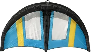 Windsurfing Board，Inflatable Foil Hydrofoil， Unbreakable Inflatable Wing Foil Portable Kitesurfing Surfboarding with Window Design and Repair Kit