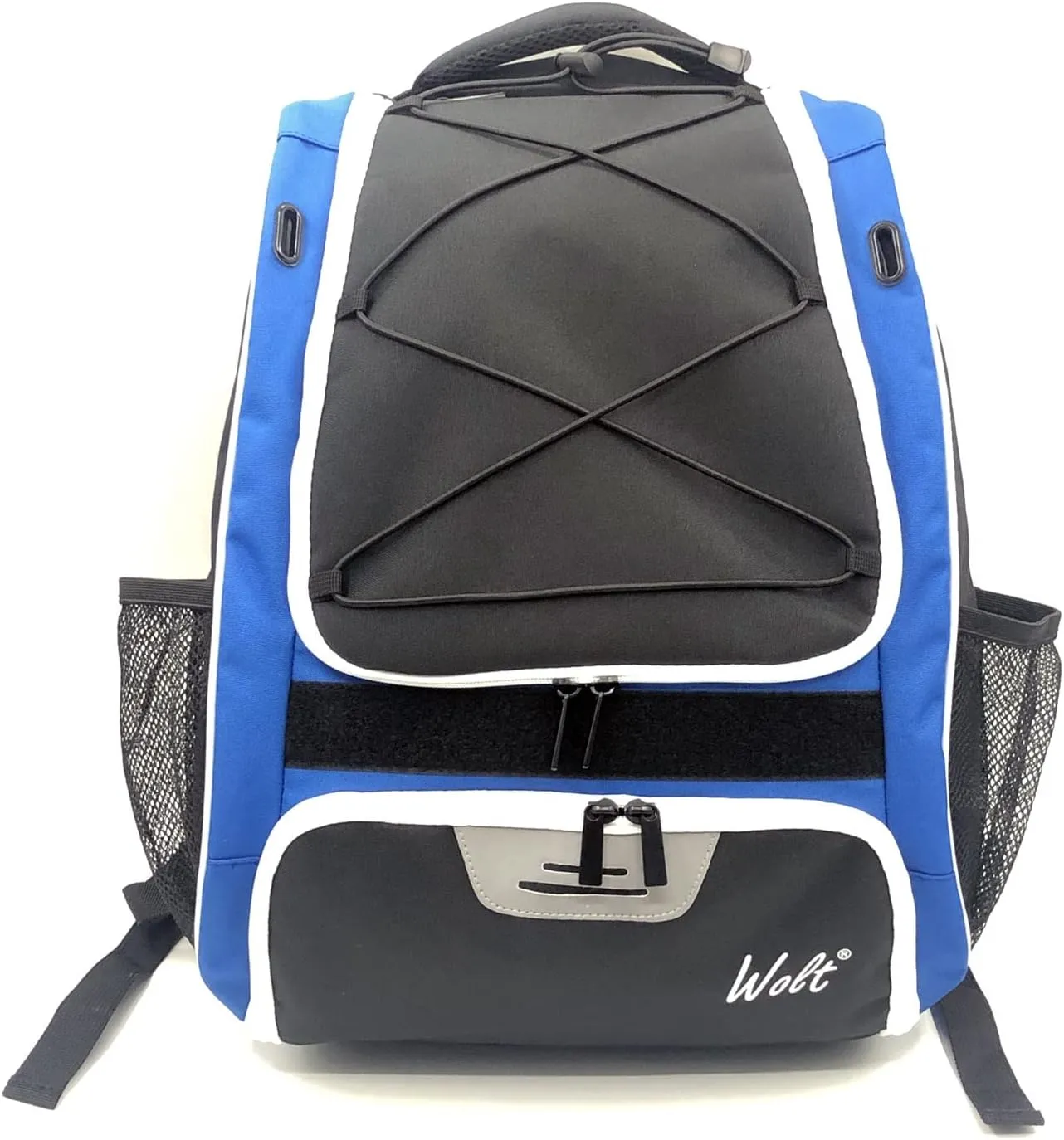 WOLT Youth Baseball Bag - Bat Backpack for Baseball, T-Ball & Softball Equipment & Gear, Bat & Glove Holder, Large Main Compartment for Helmet & accessories, Separate Shoes Compartment, Fence Hook