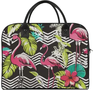 Women's Bag Animal Print Double Slider Zipper Removable Shoulder Strap Travel Handbag