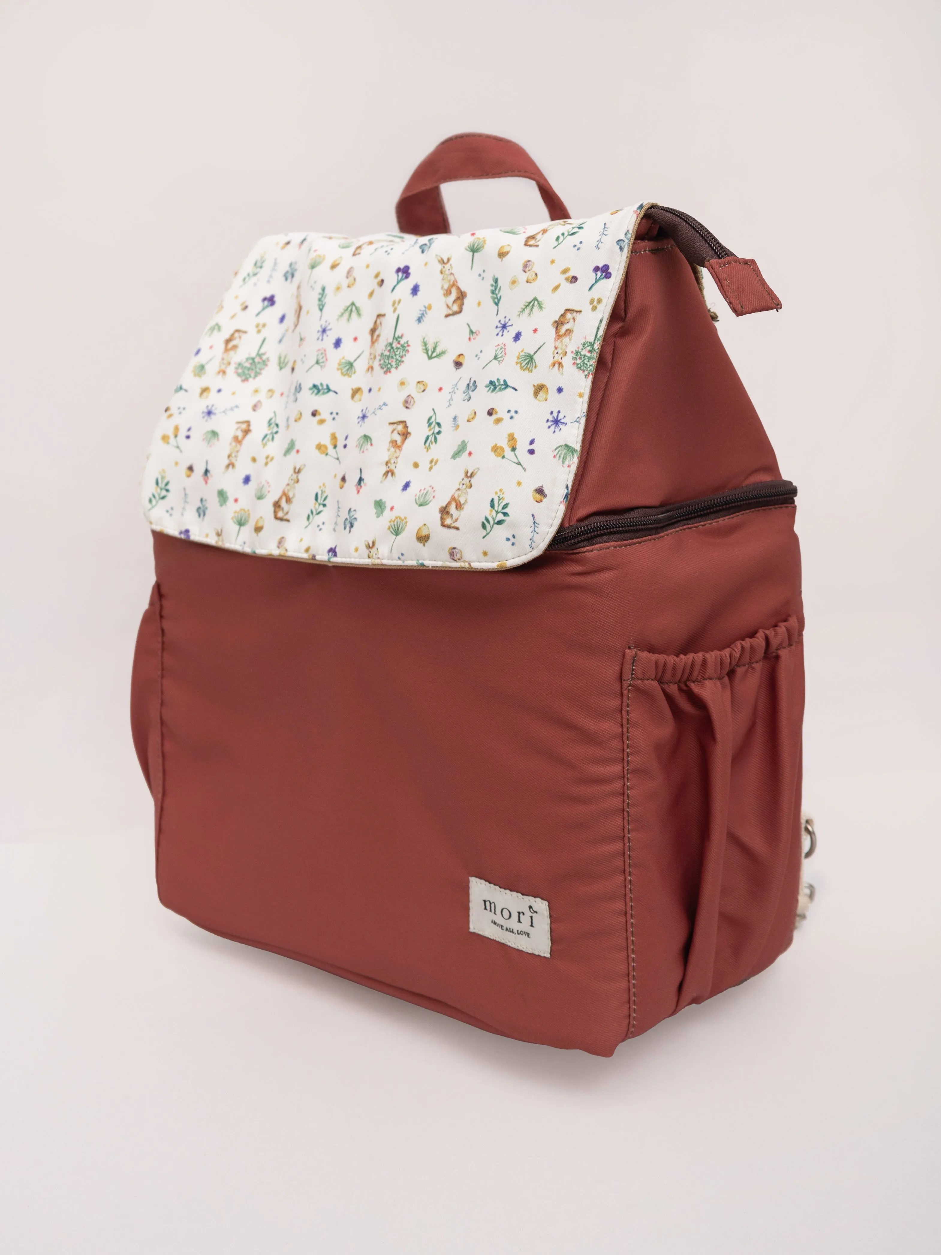 Woodland Rabbit Brown Insulation Bag (Breast Pump/Diaper/Picnic)