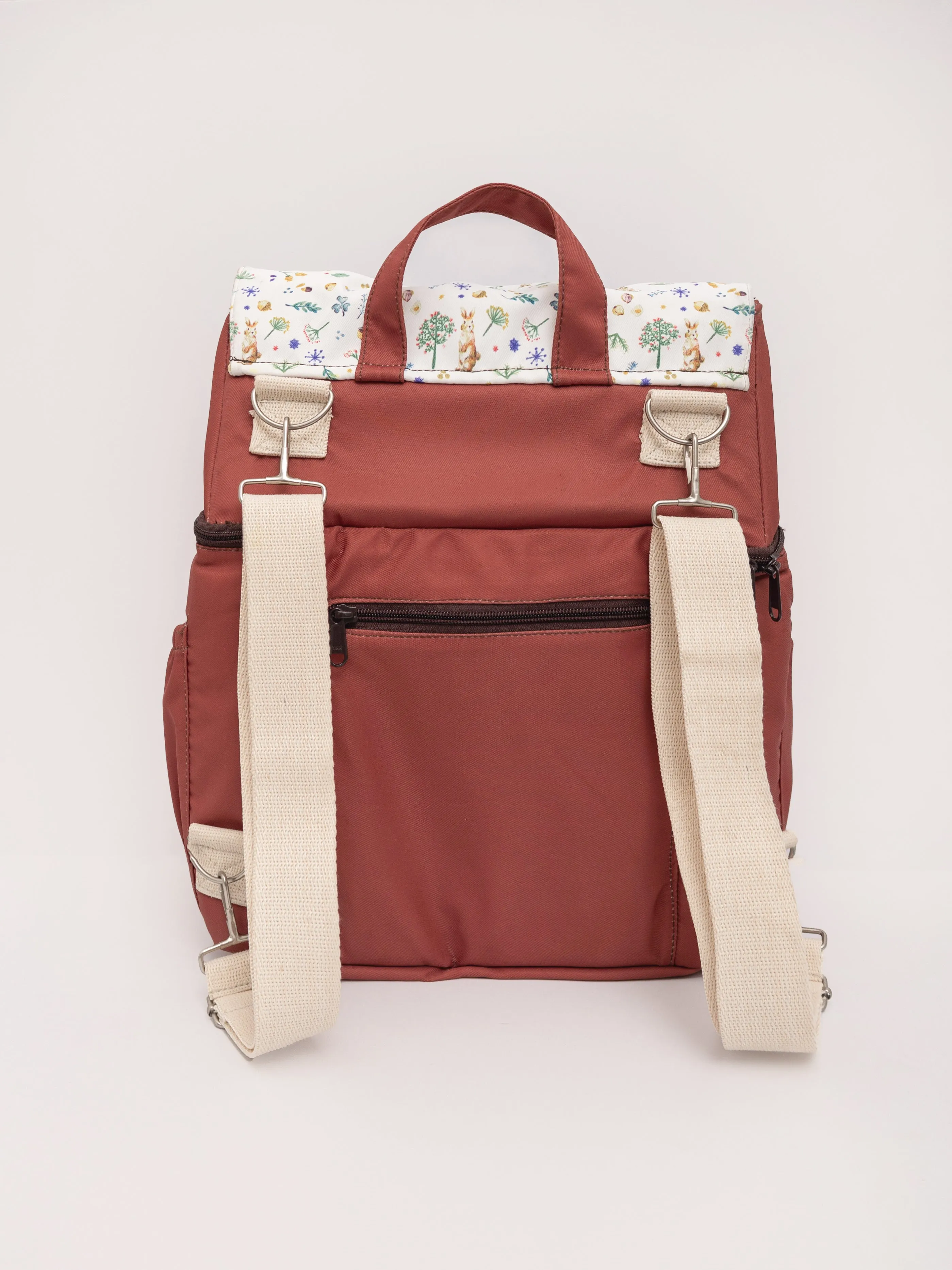 Woodland Rabbit Brown Insulation Bag (Breast Pump/Diaper/Picnic)