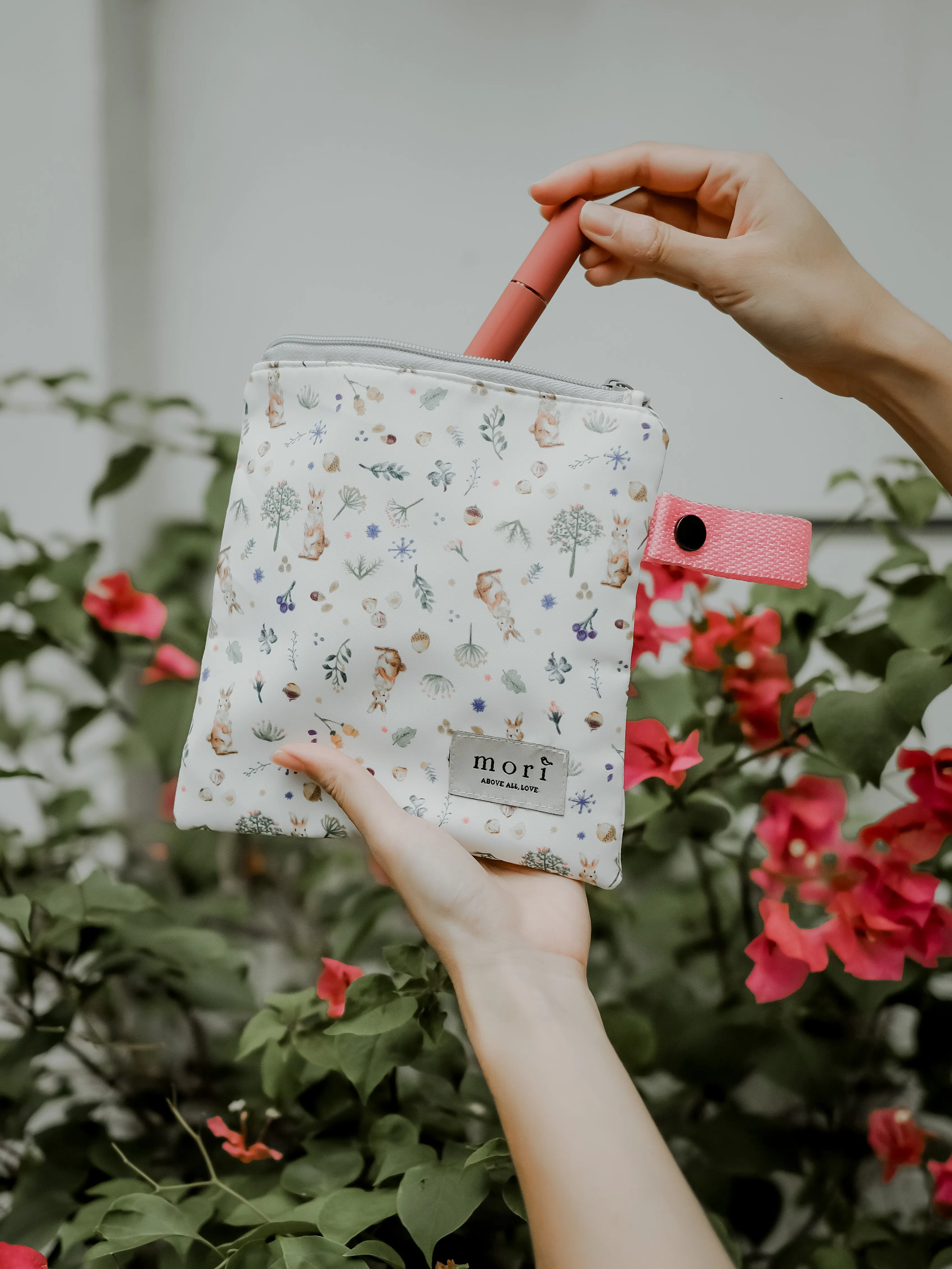 Woodland Rabbit Pack'N'Go Washable Pouch