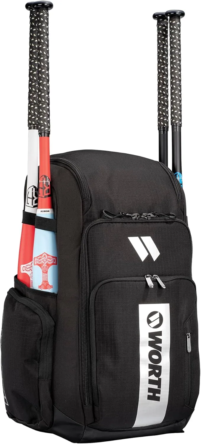 Worth | PRO Backpack Equipment Bag | Slowpitch Softball | Multiple Styles