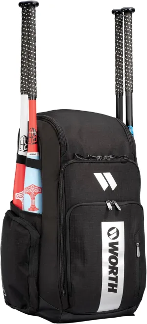 Worth | PRO Backpack Equipment Bag | Slowpitch Softball | Multiple Styles