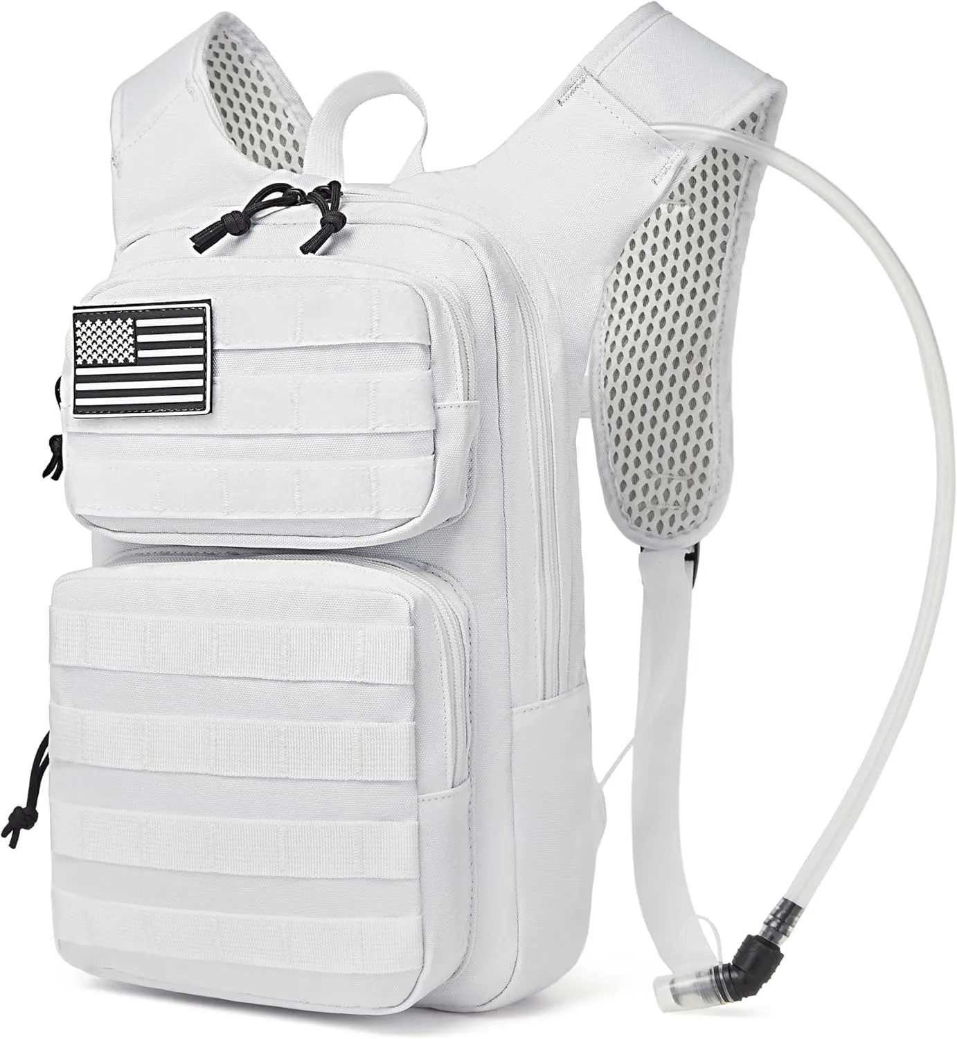wotony Hydration Backpack with Water Bladder for Hiking Tactical Hydration Pack for Men Women Molle Water Backpack for Hiking