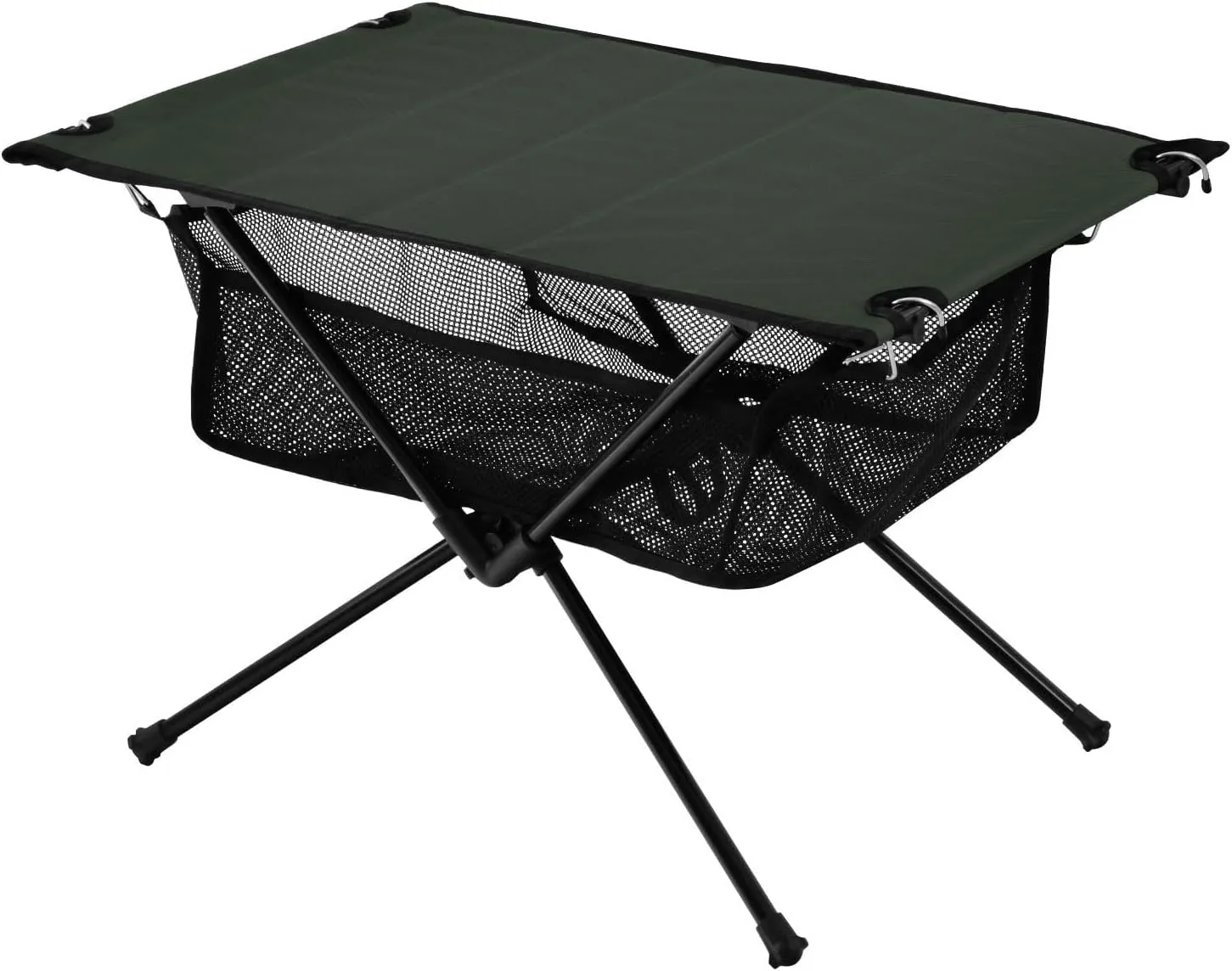 xigua Green Solid Folding Camping Table,Portable Camp Table with Carry Bag Beach Table Folding Table for Picnic, Camp,Party,Travel52
