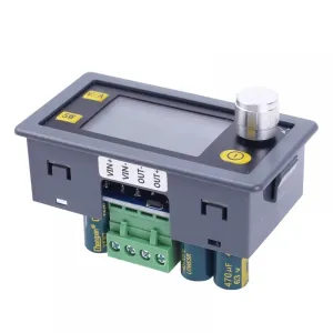 XY-5005E Buck Power Supply Module,Adjustable DC-DC 250W 5A Step Down Voltage Converter Solar Charging with LCD Display
