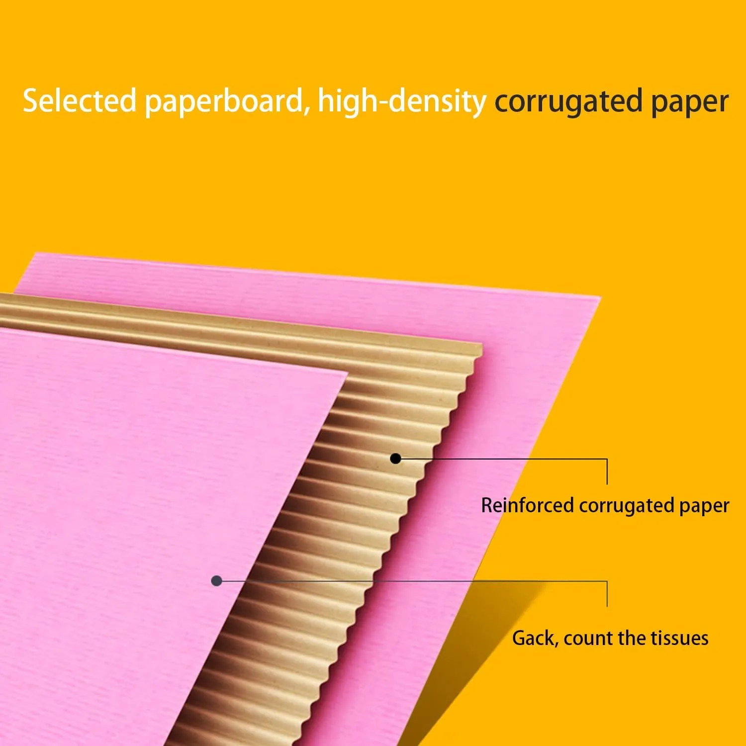 Yellow Shipping Packaging Boxs KAXILU 20pcs Shipping Boxs L10.5xW6.3xH2 inch Suitable E-Commerce Packaging