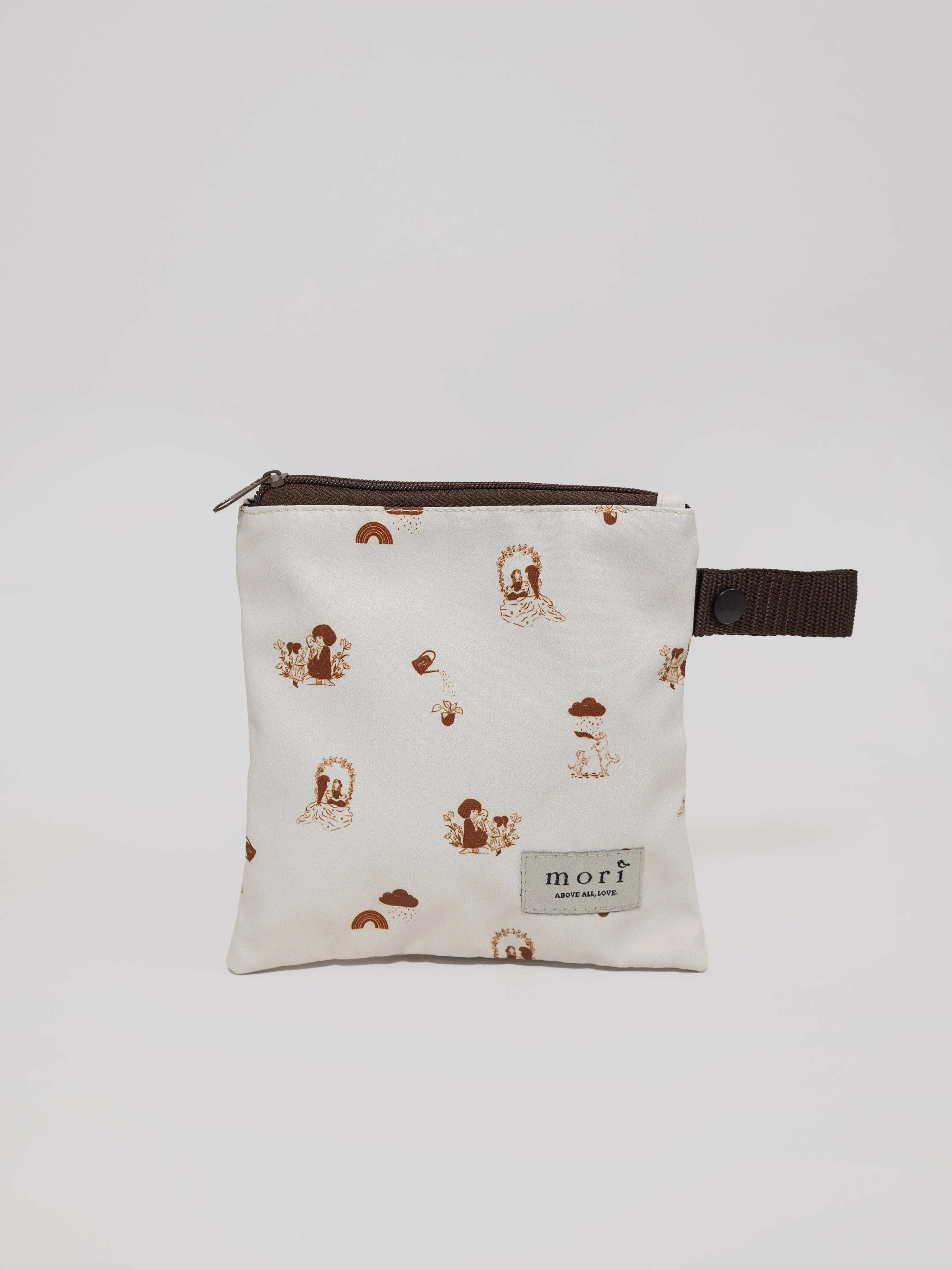 You and Me Brown Pack'N'Go Washable Pouch