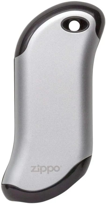 Zippo Silver HeatBank 9s Rechargeable Hand Warmer